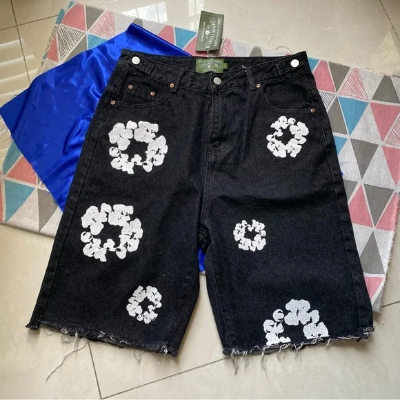 Denim Tears | Shorts | Sz L The Cotton Wreath Short Denim
